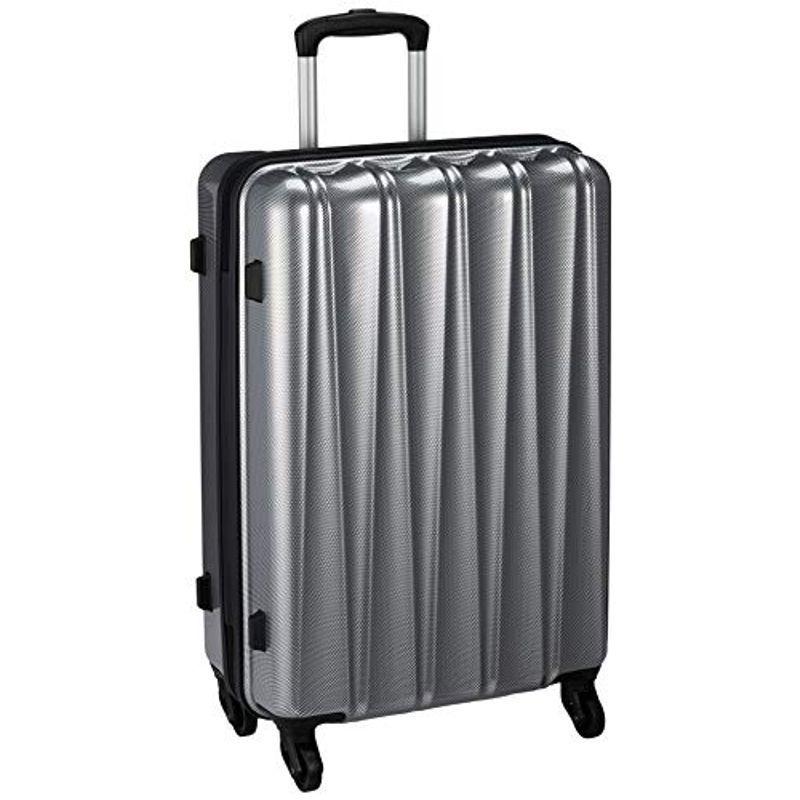 ビバーシェ スーツケース ファスナー TSAロック レインカバー付き 52L 62 cm 3.8kg YZ-H-S シルバー