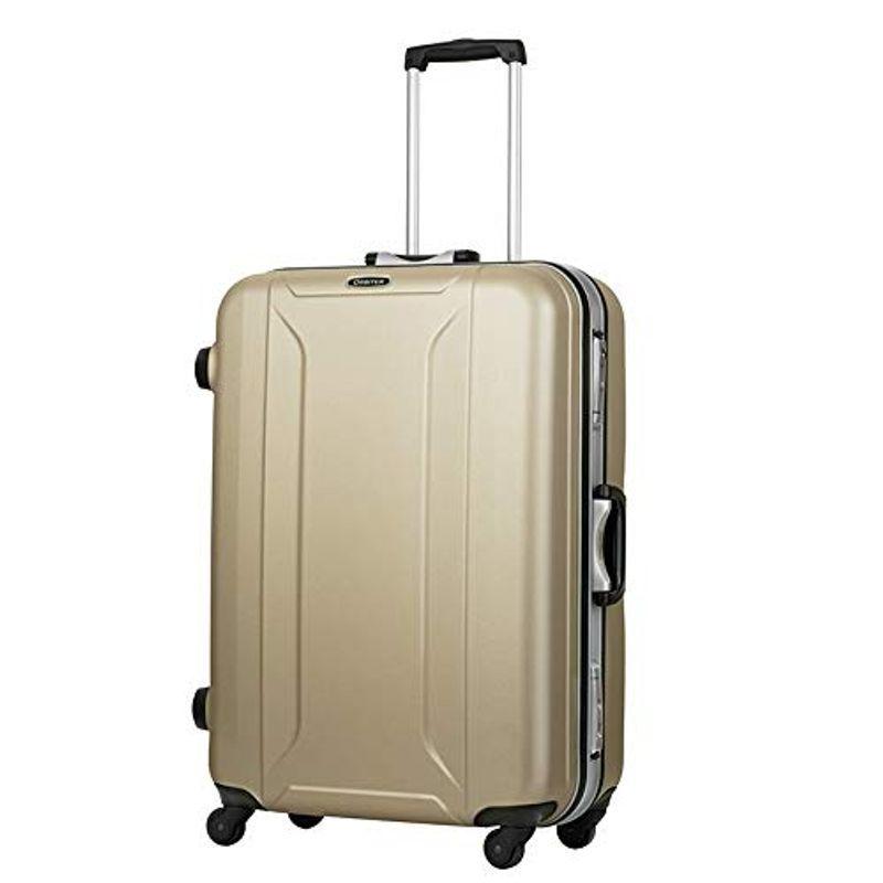 スーツケース キャリーバッグ キャリーケース ハード シボ加工 M サイズ 5日 6日 7日 日本製 無料受託手荷物可 フレーム TSAロッ