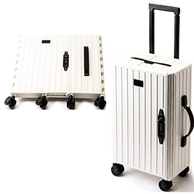 ＆.FLAT 折り畳めるキャリーケース キャリーケース ビジネス