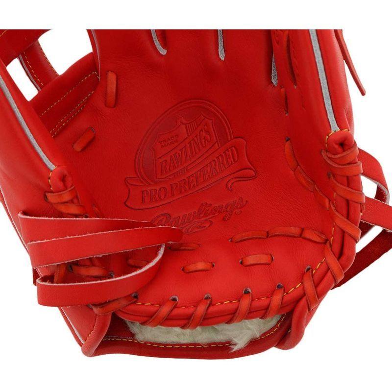 ローリングス Rawlings 硬式 グローブ グラブ プロプリファード キップレザー 外野手用 GH9FPRBH8 ROR(レッドオレンジ Rawlings 硬式 グローブ グラブ プロプリファード キップレザー 外野手用 GH9FPRBH8 ROR レッドオレンジ 　
