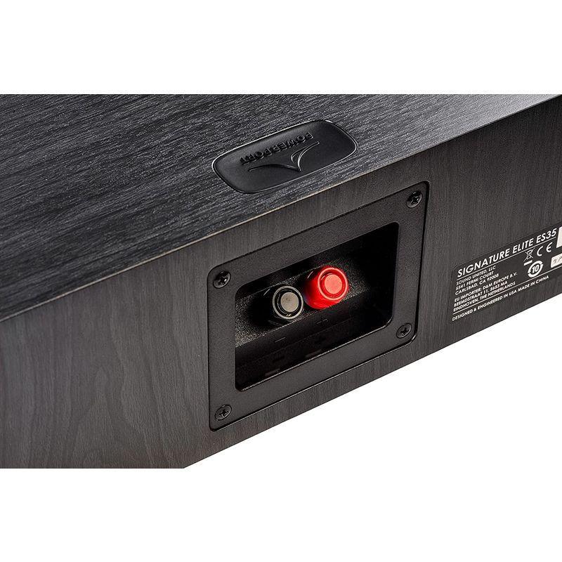 《送料込》 ポークオーディオ POLK AUDIO SIGNATURE ELITE ES35 スリムセンタースピーカー(LCR)ブラック ES35BLK 【CEG6694534944】(24109円)