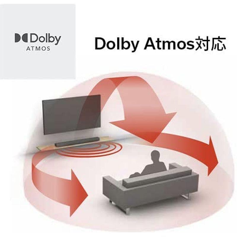 デノン サウンドバー デュアルサブウーハー内蔵 Dolby Atmos & ロスレスオーディオ対応 DHT-S217K ブラック Dolby Atmos サウンドバー デュアルサブウーハー内蔵 ロスレスオーディオ対応 DHT S217K ブラック に対応