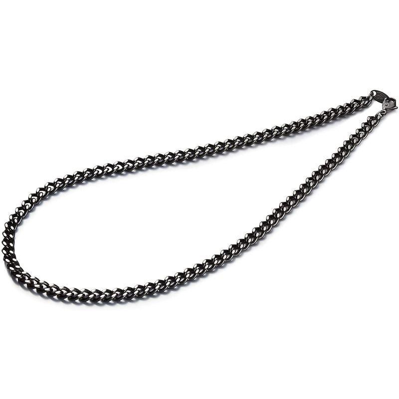ファイテン(phiten) ネックレス 炭化チタンチェーンネックレス 45cm