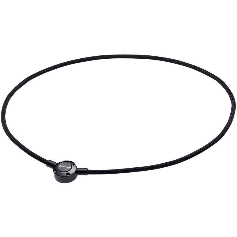 ファイテン(phiten) ネックレス RAKUWAネック メタックス プッシュタイプ ブラック 45cm メタックス ブラック 45cm phiten ネックレス RAKUWAネック プッシュタイプ サイズ 紐