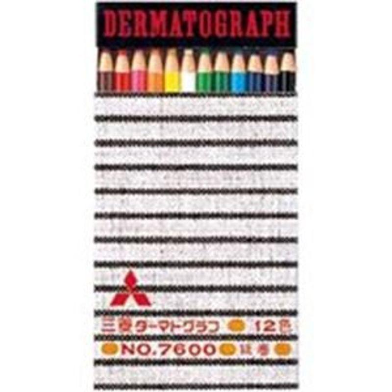 （業務用3セット）三菱鉛筆 油性ダーマト鉛筆 K760012C