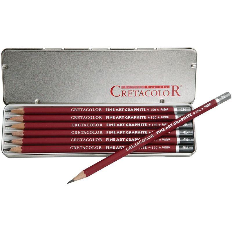 Cretacolor Cleos Fine Art Graphite Pencil Set (6 Pencils