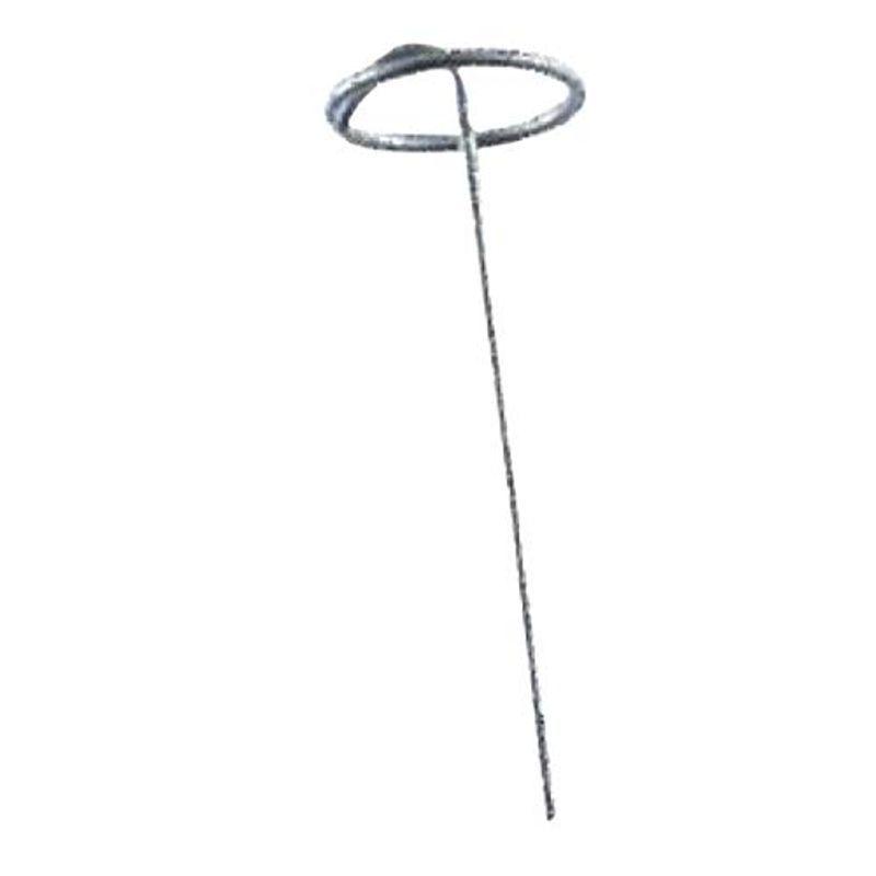 愛星特発大阪 生産資材 防草シート押さえ 把手付き 4φ×150mm 500個