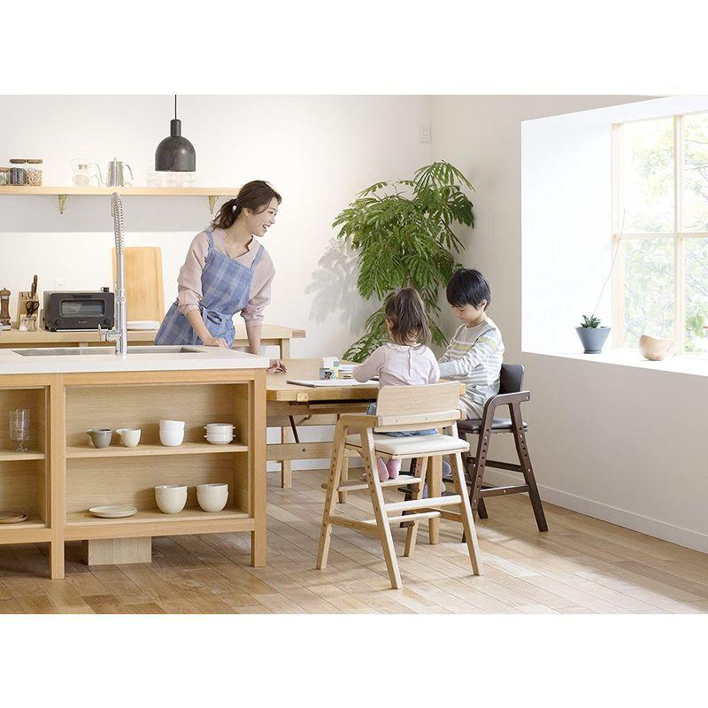 大和屋 キトコ キッズダインニングチェア ナチュラルフレーム アイボリー 3歳からのダイニングチェア 3歳からのダイニングチェア キトコ キッズダインニングチェア ナチュラルフレーム アイボリー