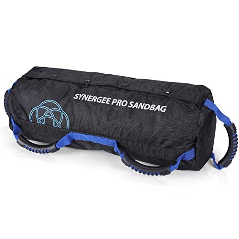 Synergee Pro Buff フィットネス用サンドバッグ (3) フィラーバッグ 40ポンドまで調節可能 高耐久 フィットネス用ウェイ
