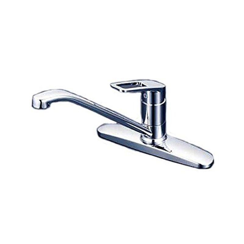 KVK 台付シングルレバー混合水栓（すっきり先端） KM5006T