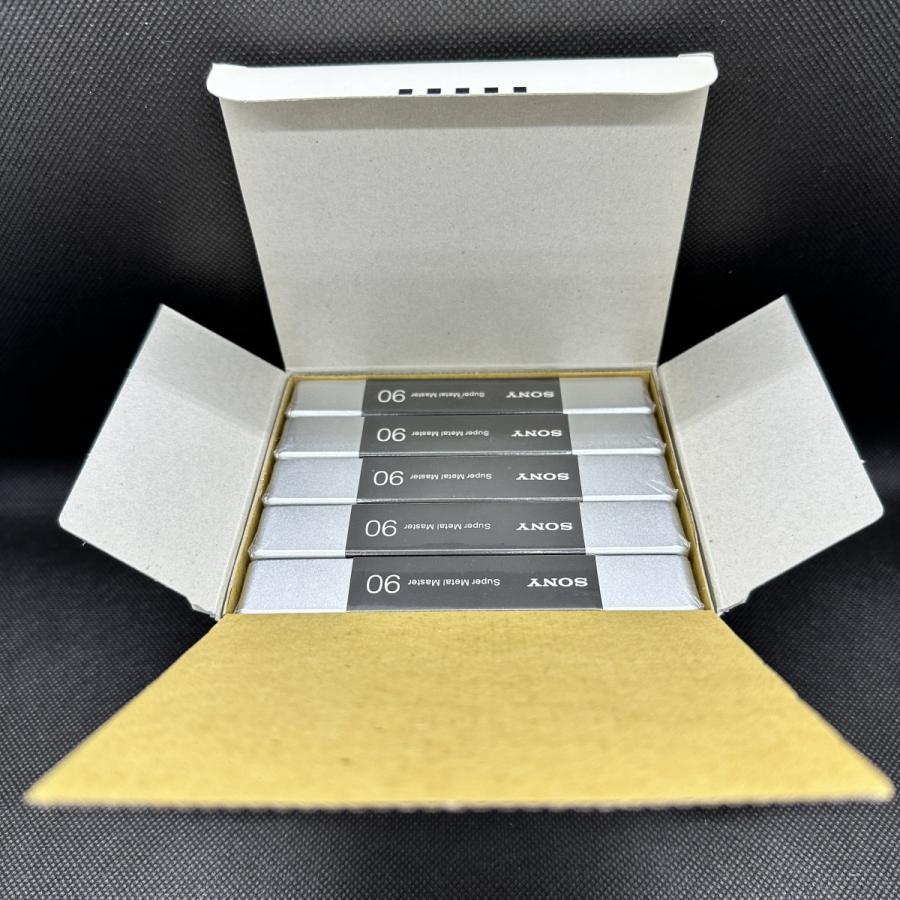 SONY - SONYスーパーメタルマスター90分✕５巻 SONY 【新品/未開封品】ソニー スーパーメタルマスター90 SUPER