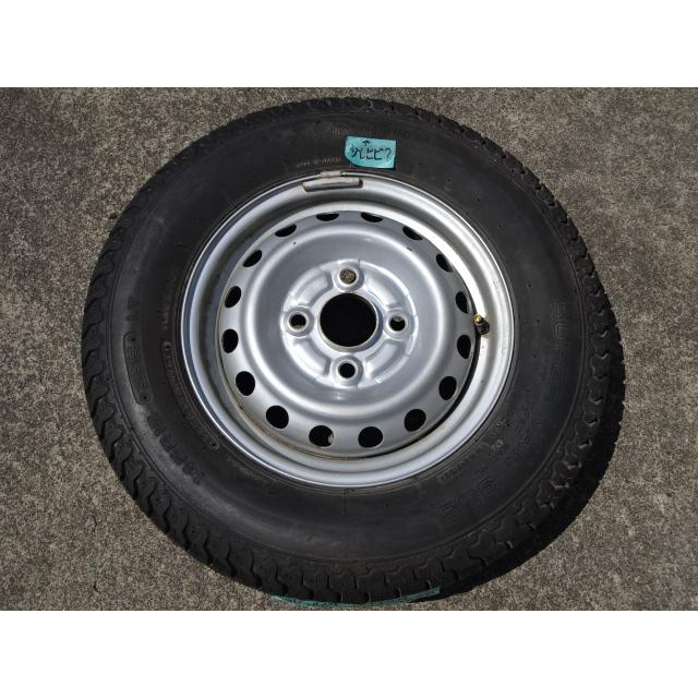 アクティ 22年 GBD-HH5 スペアタイヤ スチールホイール付タイヤ 145 