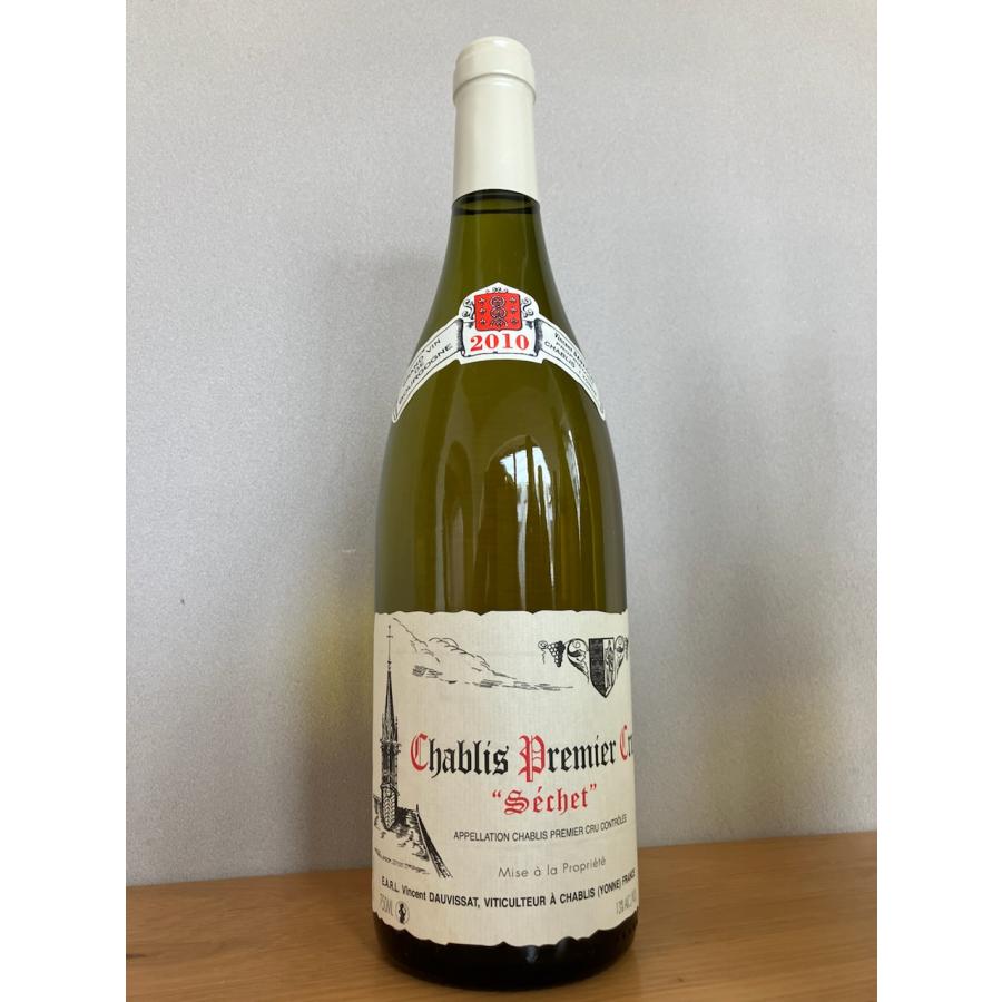 2010 Vincent Dauvissat Chablis 1er Cru Sechet ヴァンサン ドーヴィサ シャブリ セシェ ...