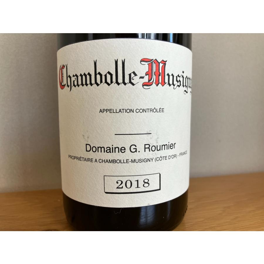 ジョルジュ・ルーミエ　シャンボール・ミュジニー　2018 2018 Chambolle Musigny G.Roumier シャンボール ミュジニー
