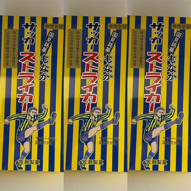 もなか 和菓子 サッカーストライカーもなか ユニークな形の最中 10個×3