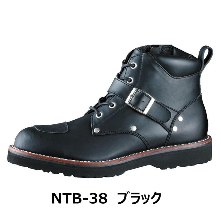 NANKAI NTB-38 PUワークブーツII 人工皮革/牛革　【NTB38】 ナンカイ(NANKAI) NTB-38 PUワークブーツII 人工皮革/牛革 ブラック