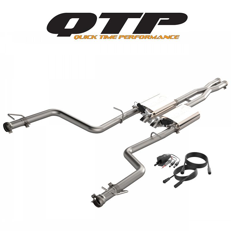 ダッジ QTP 2015-2023 チャレンジャー 5.7L キャットバック