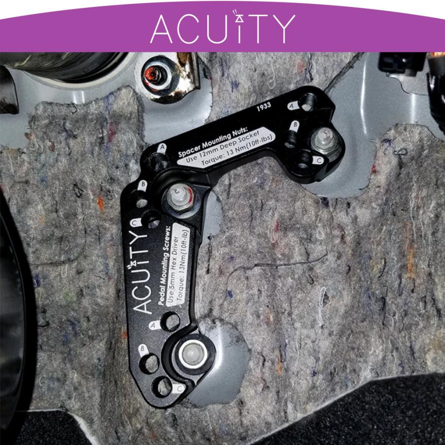 ACUITY 10代目 ホンダ シビック FK7 ハッチバック 2017-2020年 6MT車専用 アクセルペダル スペーサー 3種のポジションにベダルをアジャスト｜r70-autoparts｜10