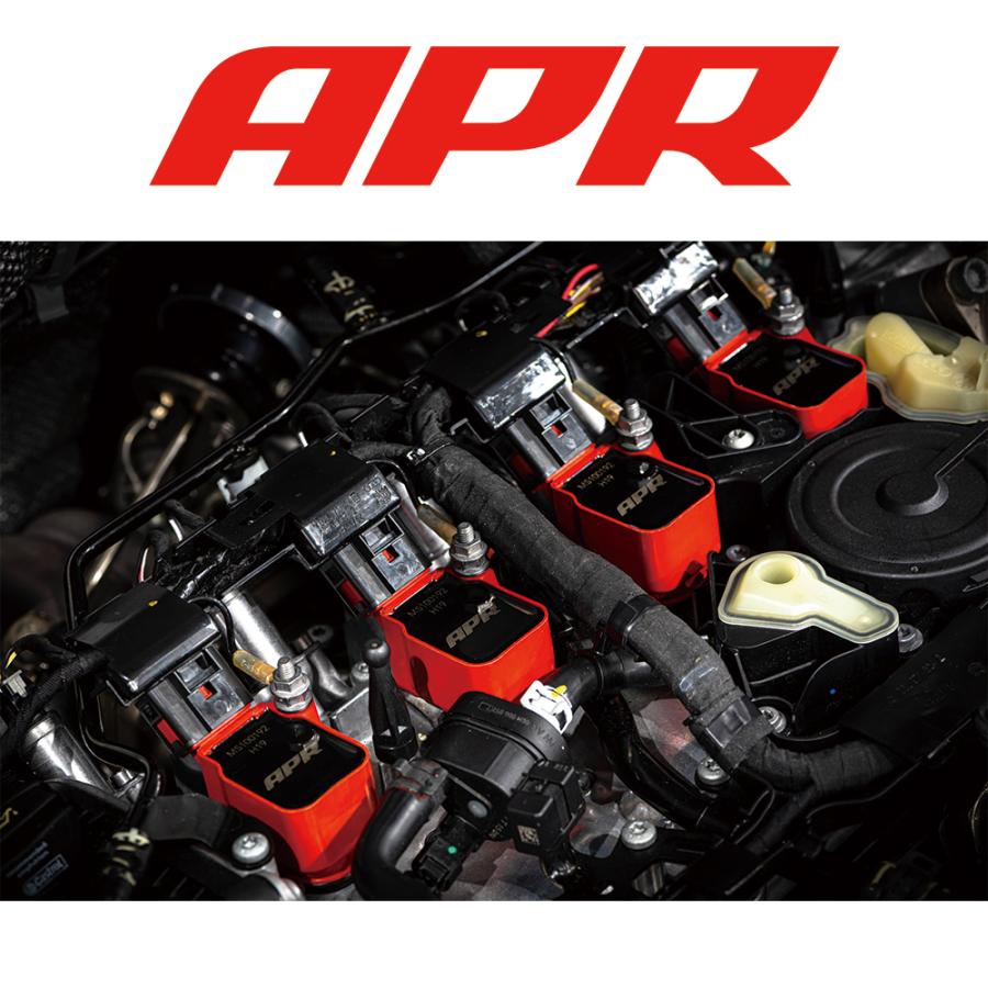 4本セット　VW ・Audi 用　APR イグニションコイル MS100192 APR MS100192 APR Ignition Coils (Red)