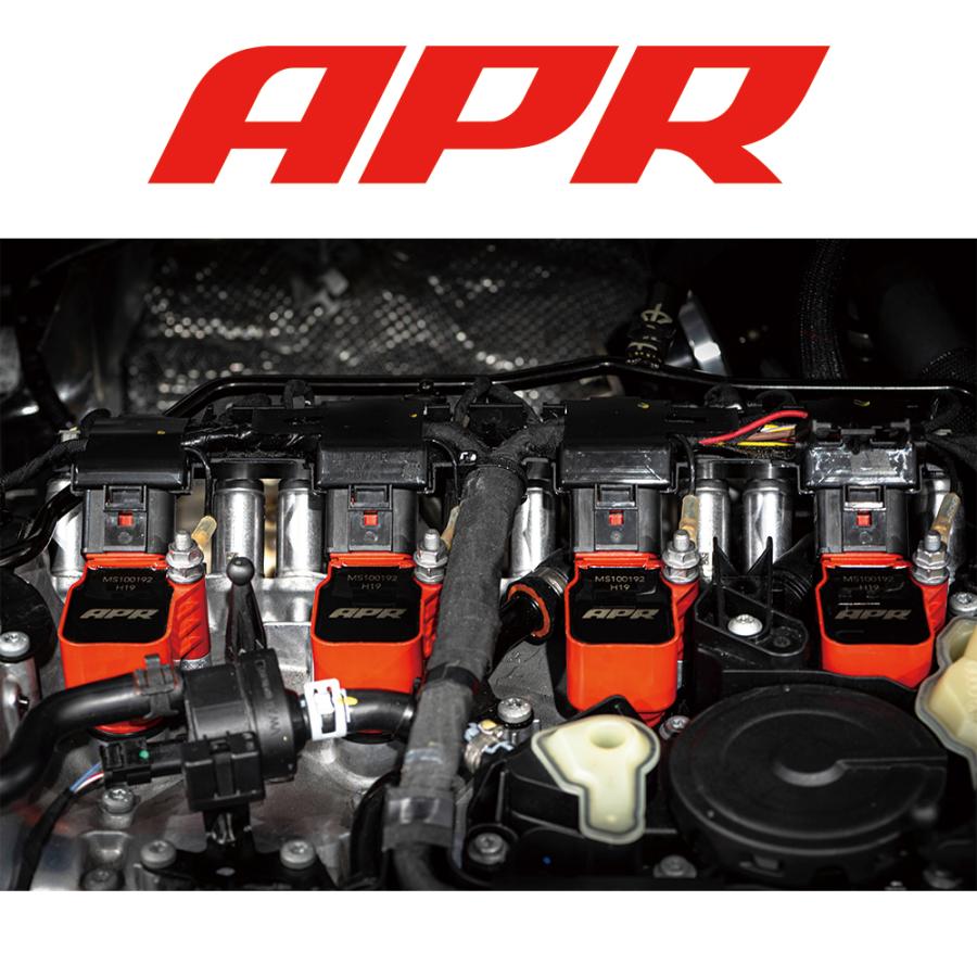 APR イグニッション コイル フォルクスワーゲン ゴルフ7 GTI 2.0L AUCHH AUCJX AUDLB AUDNU 4本セット レッド 安定と高出力 正規品｜r70-autoparts｜08