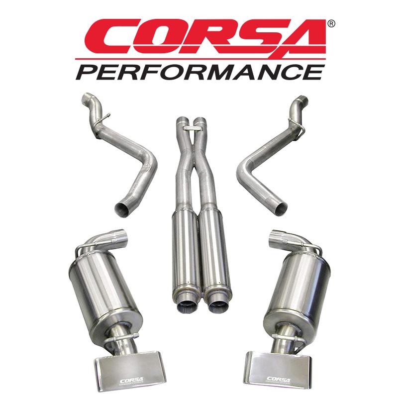 CORSA ダッジ チャレンジャー SRT8 2008-2010年 6.1L V8 CAT-BACK 