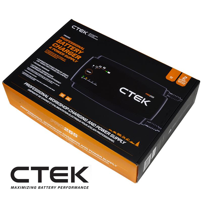 CTEK シーテック バッテリー チャージャー PRO25S 最新モデル 8
