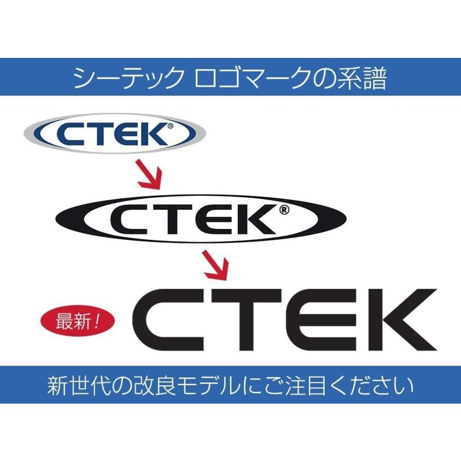 CTEK シーテック バッテリー チャージャー 新モデル TIME TO GO 世界初 満充電までの時間を正確に予測 8ステップ 4.3A｜r70-autoparts｜07