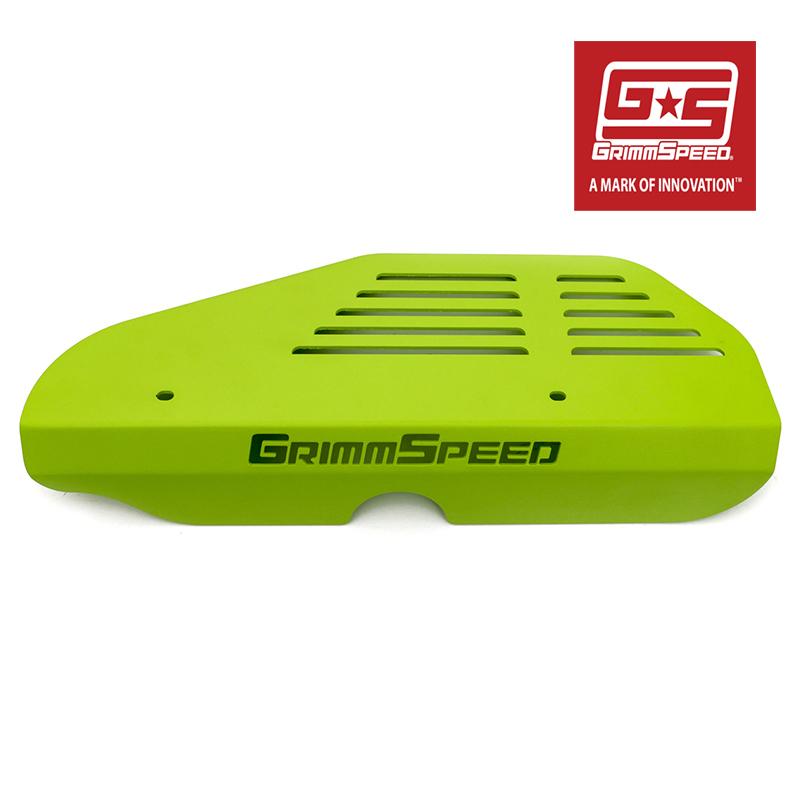 GrimmSpeed プーリーカバー 黒　スバルWRX VAB/GRB/GVB GrimmSpeed プーリーカバー 黒 スバルWRX VAB/GRB/GVB