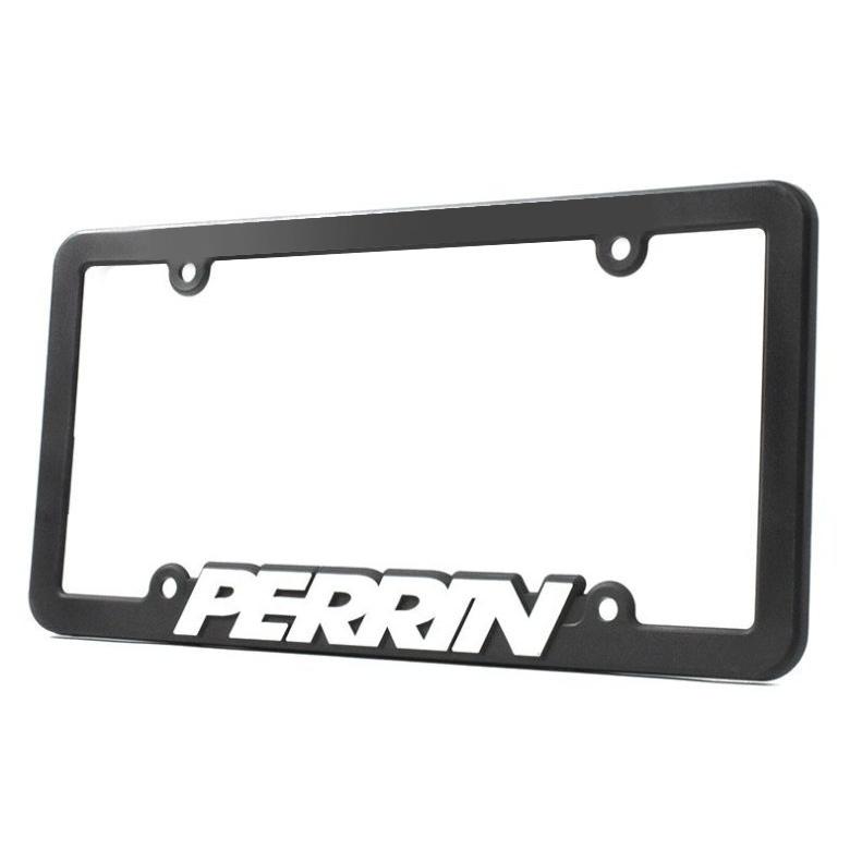 PERRIN ナンバープレート フレーム License Plate Frame アメリカのライセンスプレート専用サイズ ＜ホワイト＞ 正規品
