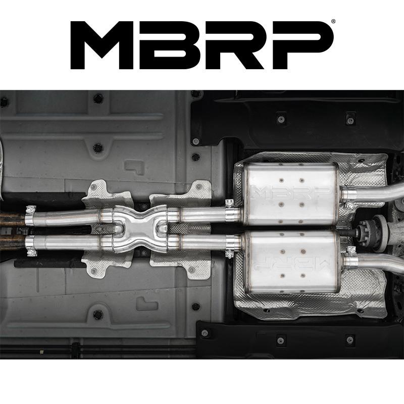 ダッジ（DODGE） MBRP 2015-2024 チャレンジャー 3.6L V6 CAT-BACK