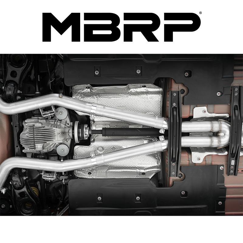 圧倒的高評価 MBRP 2015-2024 ダッジ チャージャー SRT ヘルキャット 6.2L V8 CAT-BACK レース エキゾースト 正規品