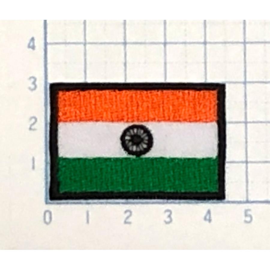 Mini ミニワッペン インド 国旗ワッペン 国旗 フラッグ ワッペン 刺繍 アイロンワッペン Flag Pat 035 ワッペンとtシャツ雑貨らばさん 通販 Yahoo ショッピング