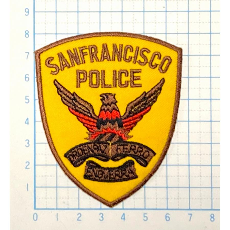 POLICE サンフランシスコ ポリスワッペン エンブレム型【世界の警察