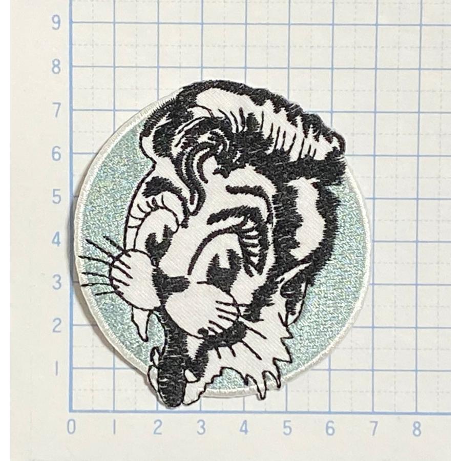 ストレイキャッツ 猫 マーク 型抜き形【ロック ワッペン 刺繍 アイロン