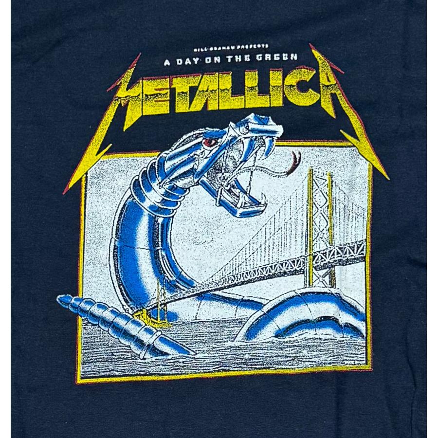 METALLICA day on the green メタリカ ロックTシャツ（Mサイズ ブラック）｜rabasan｜02