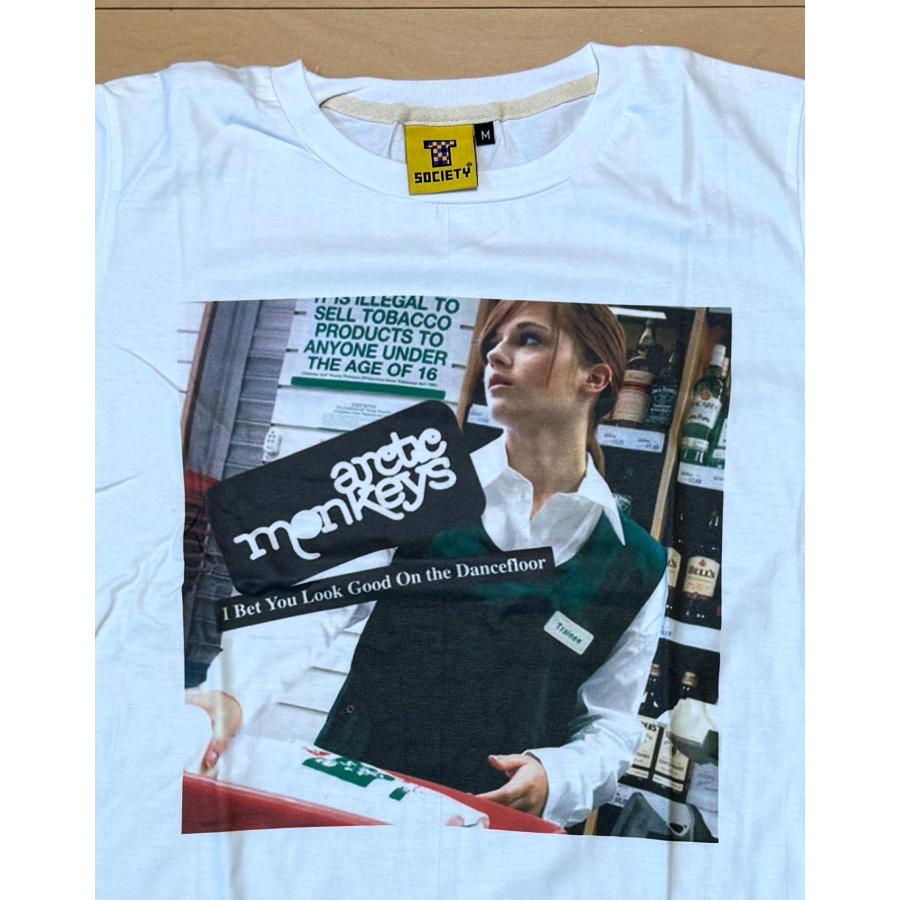 アークティックモンキーズ ロックTシャツ[Mサイズ ホワイト