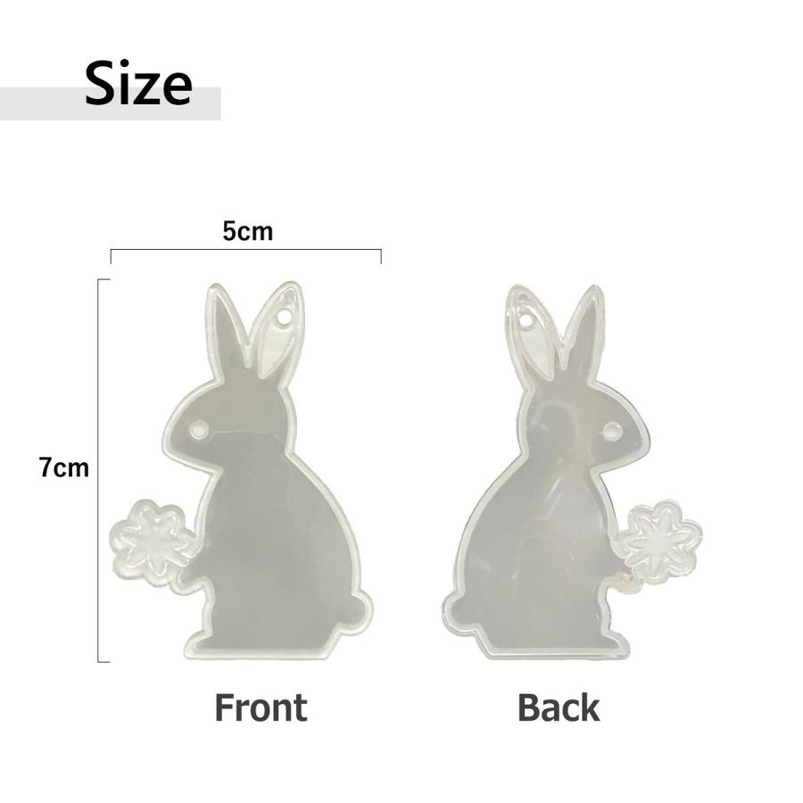 リフレクター　反射板　キーホルダー 日本製　錆びにくい真鍮製ボールチェーン Rabbit　ラビット |  | 06