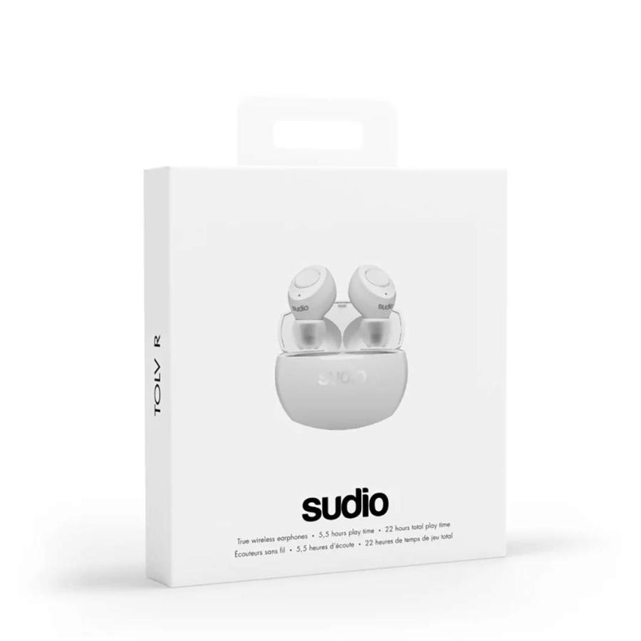 19最新版 Bluetooth5 0 完全ワイヤレスイヤホンsudio Tolv R ホワイト 国内正規品コンパクトサイズハイクオリティ Www Mohmmadiyon Com