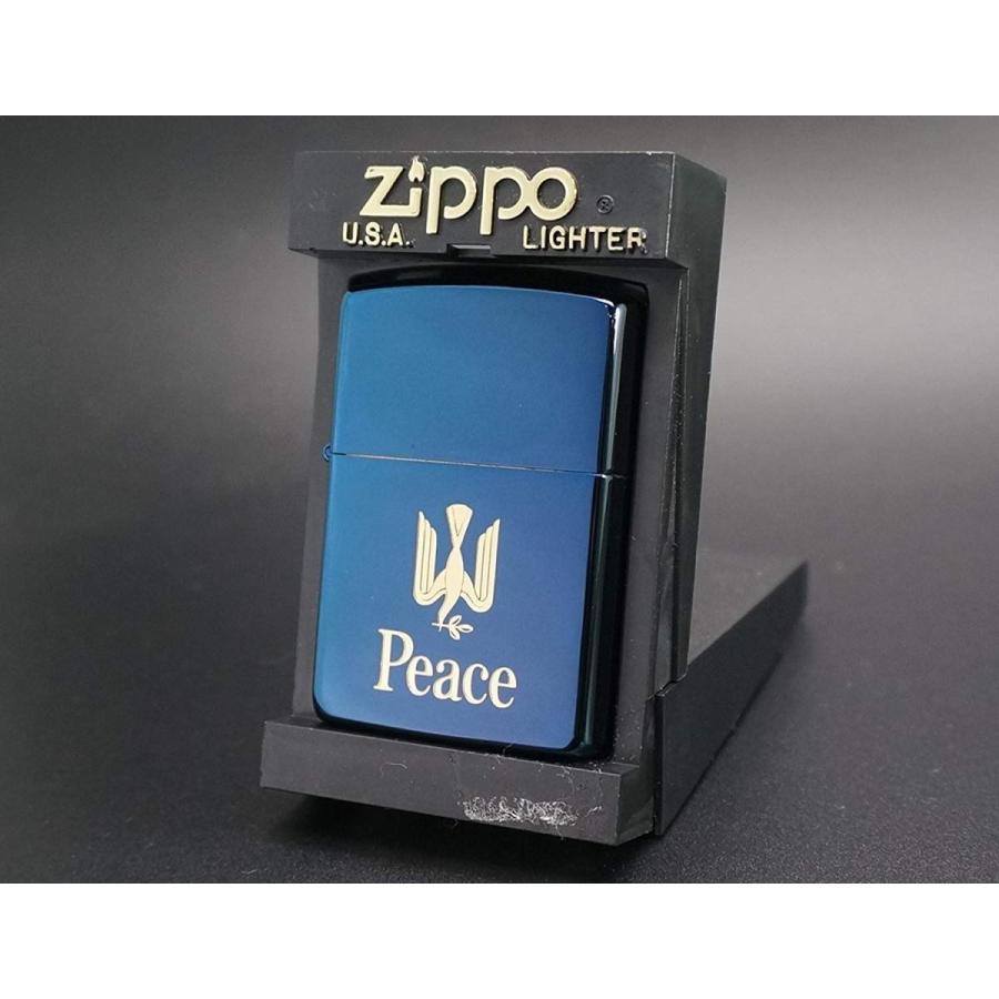 Zippo ジッポー Peace ブルーチタン 懸賞商品 1995年製造 Rabbit Sakura 通販 Yahoo ショッピング
