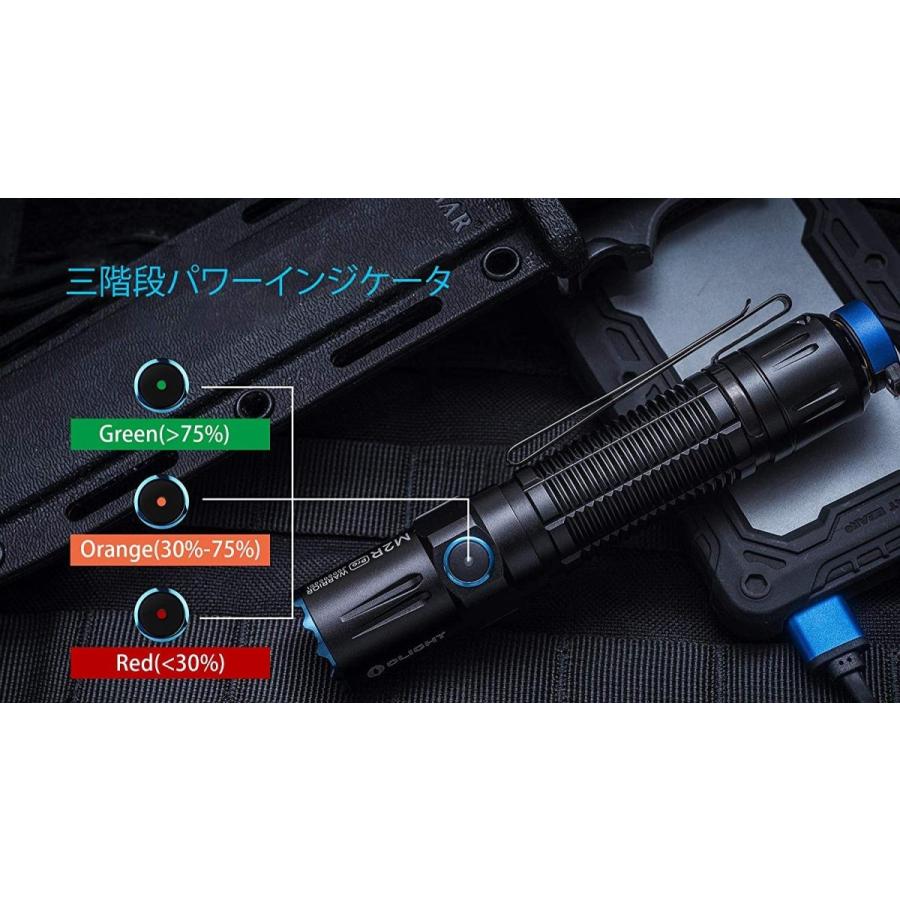 オープニング大放出セール Olight M2r Pro Warrior 1800ルーメン 懐中電灯 Usb磁気充電式デュアルスイッチ フラッシュライト 最強 5000 豪華 Zoetalentsolutions Com