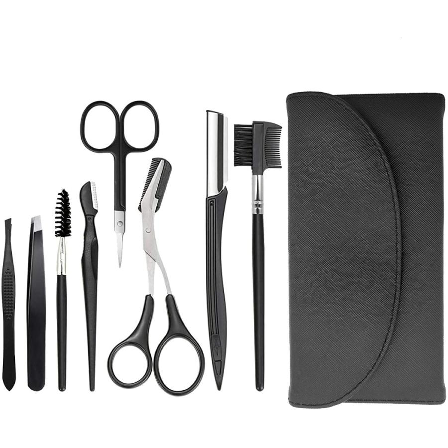 眉毛セット まゆげ ハサミ メンズ フルカラー説明書 付属収納ケース付き 眉用キット 眉はさみ 眉毛ピンセット カミソリ 眉メイクアップ道具 Rabbit Sakura 通販 Yahoo ショッピング