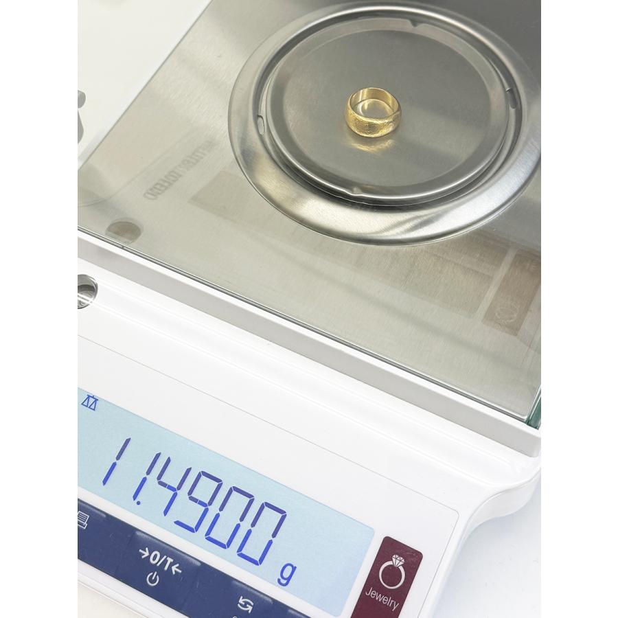 送料無料】純金 デザイン リング 11.49g 10.5号 ◇ 24金 K24 指輪