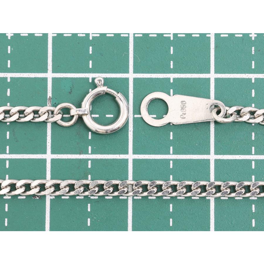 送料無料】Pt850 喜平 2面 ネックレス 10g 50cm ◇ 実重量 10.08g