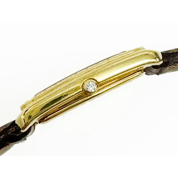 送料無料 セイコー 腕時計 クレドール レディース 黒 18金ゴールド レア 送料無料】セイコー クレドール 18金 イエローゴールド ダイヤモンド