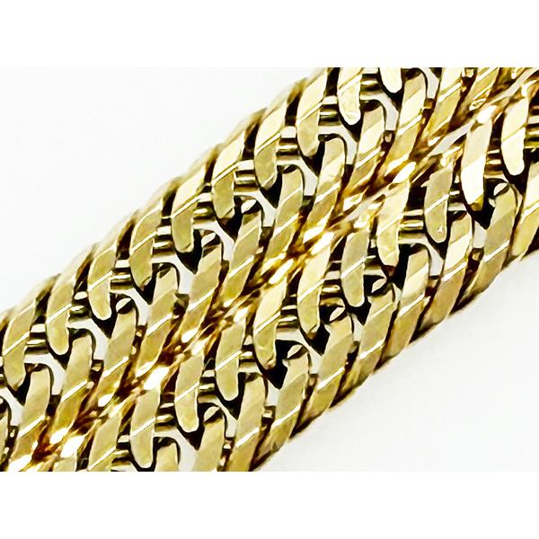 送料無料】18金 喜平 ネックレス 12面 トリプル 10g 40.5cm ◇ K18 実 