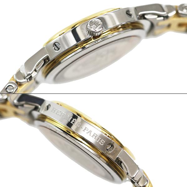 送料無料】エルメス クリッパー アイボリー コンビ