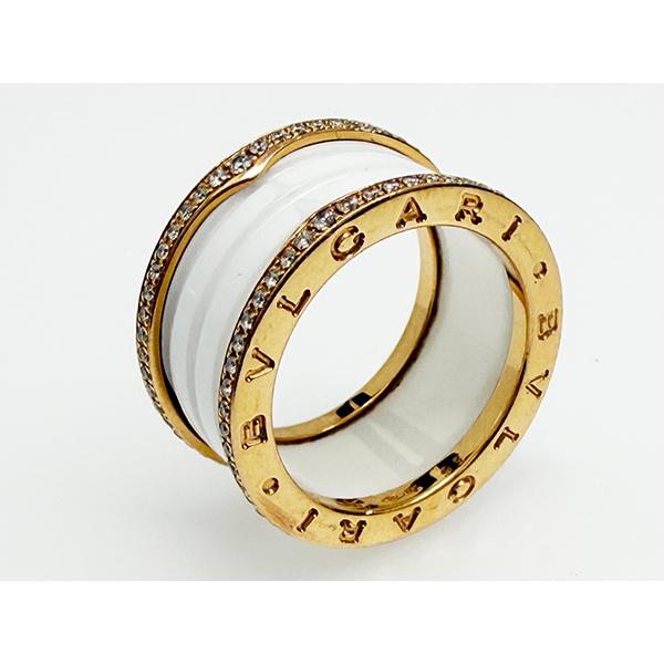 ブルガリ ビーゼロワン フルエッジ パヴェダイヤモンド 15号 ◇ 750