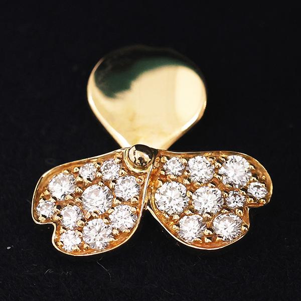 Tiffany & Co. ティファニー＊フラワーダイヤ18K/AU750ピアス 送料無料】ティファニー ペーパー フラワー ピアス 750PG ダイヤモンド