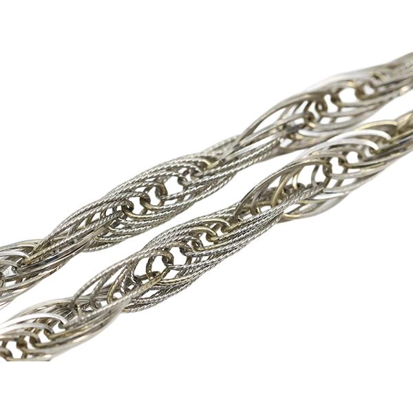 Pt850 ネックレス 45cm 送料無料】Pt850 デザイン ネックレス 27g 45cm ◇ プラチナ 20g