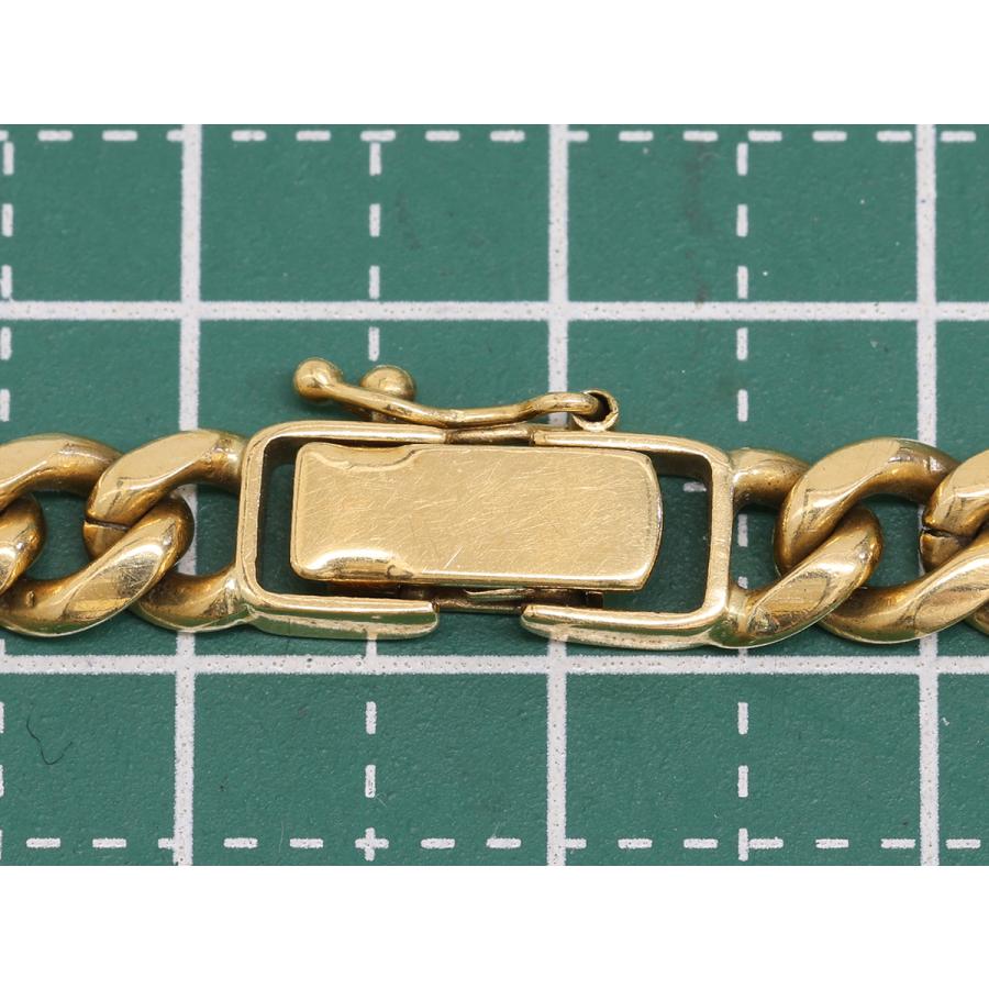 送料無料】18金 喜平 ブレスレット 2面 20g 18.5cm ◇ K18 実重量 